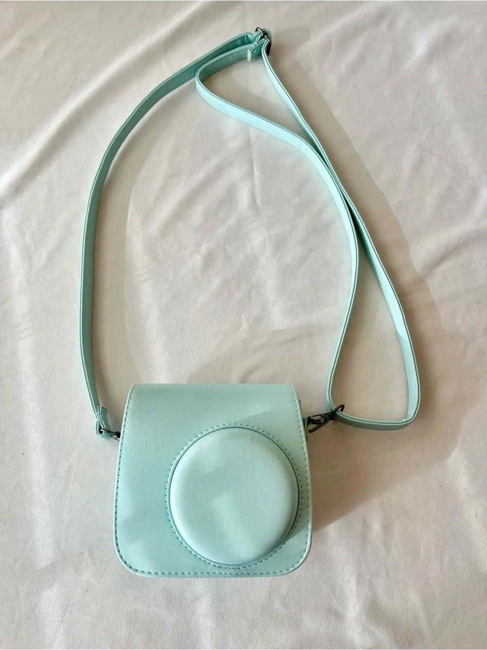 Fujifilm Instax Mini 9 Ice Blue Instant Camera Bundle Case Film Accessories